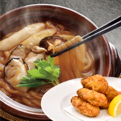 かなわの土手うどんとかきこわの画像