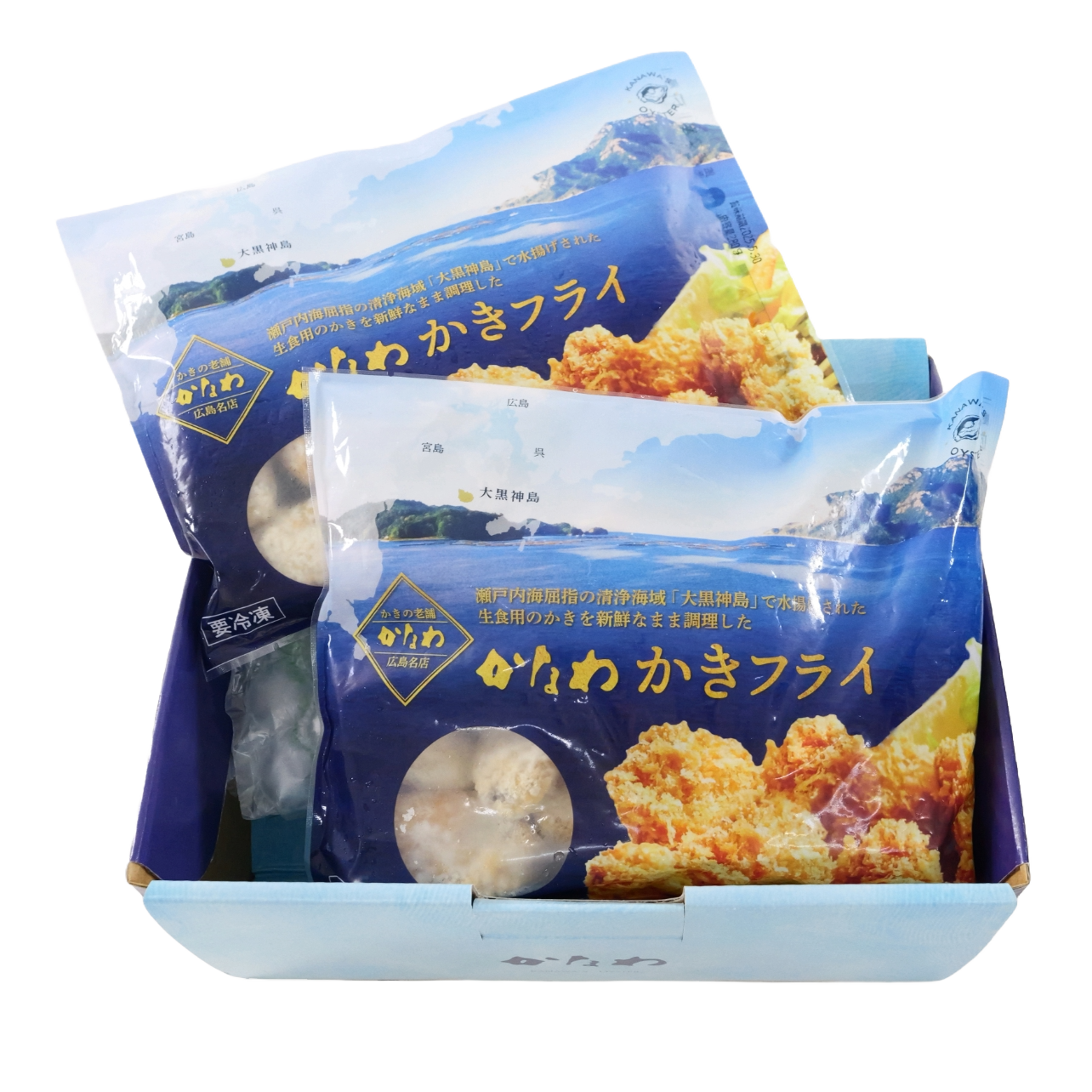 かなわ かきフライ 広島県産 生食用牡蠣 黄金比 ジューシー サクサク