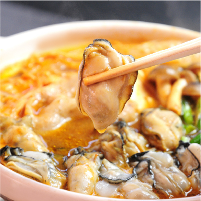 旨辛かきの土チゲ鍋セットの画像