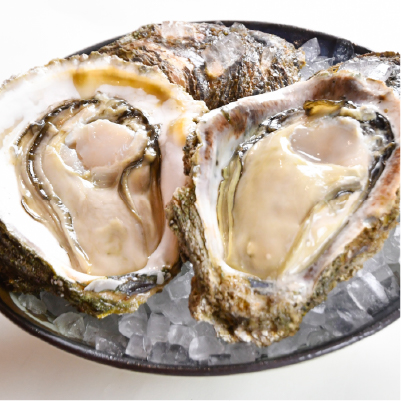 岩かきハーフシェルの画像