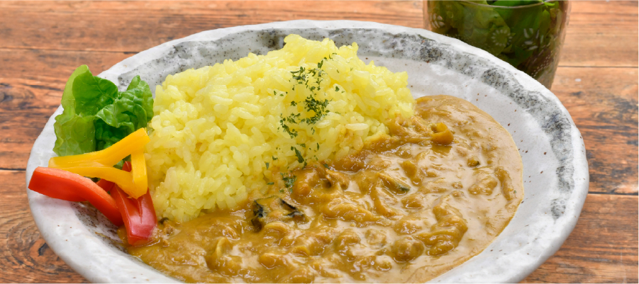 美味しそうなかきーマカレーのイメージ画像