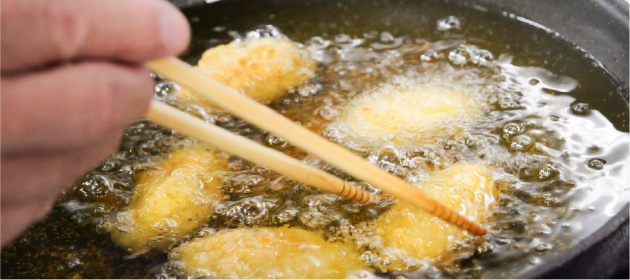 美味しそうなかきフライのイメージ画像