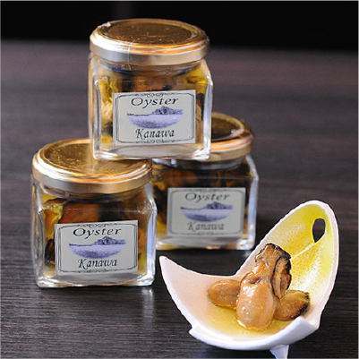 かきの燻製オイル漬けの画像