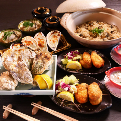 かき料理贅沢三昧の画像