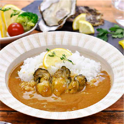 かきカレーの画像