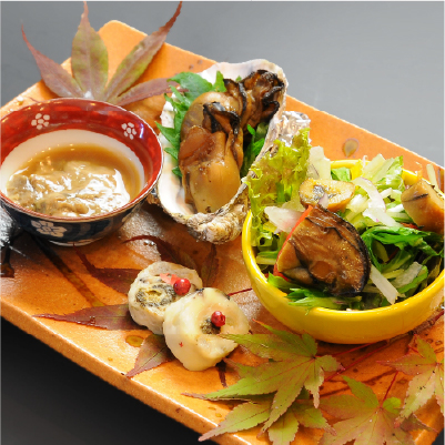 かきお酒のおつまみの画像