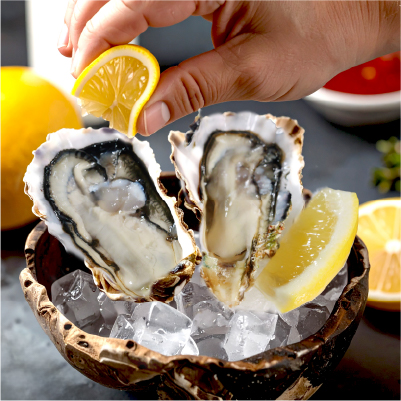 かきギフト》【生食用】殻付かきハーフシェルオイスター8個入｜広島