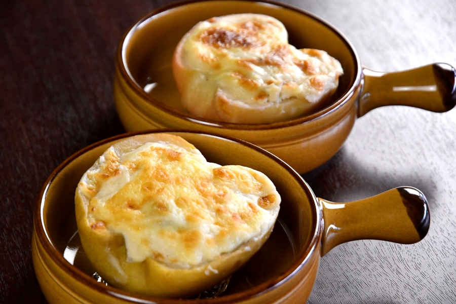 かきとリンゴのグラタンの画像