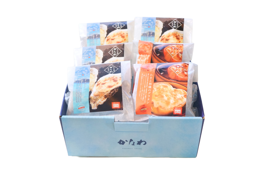 かなわ　かきと林檎のグラタン　殻付きかきグラタン　広島県産　生食用かき　クリーミー　濃厚  かきグラタン